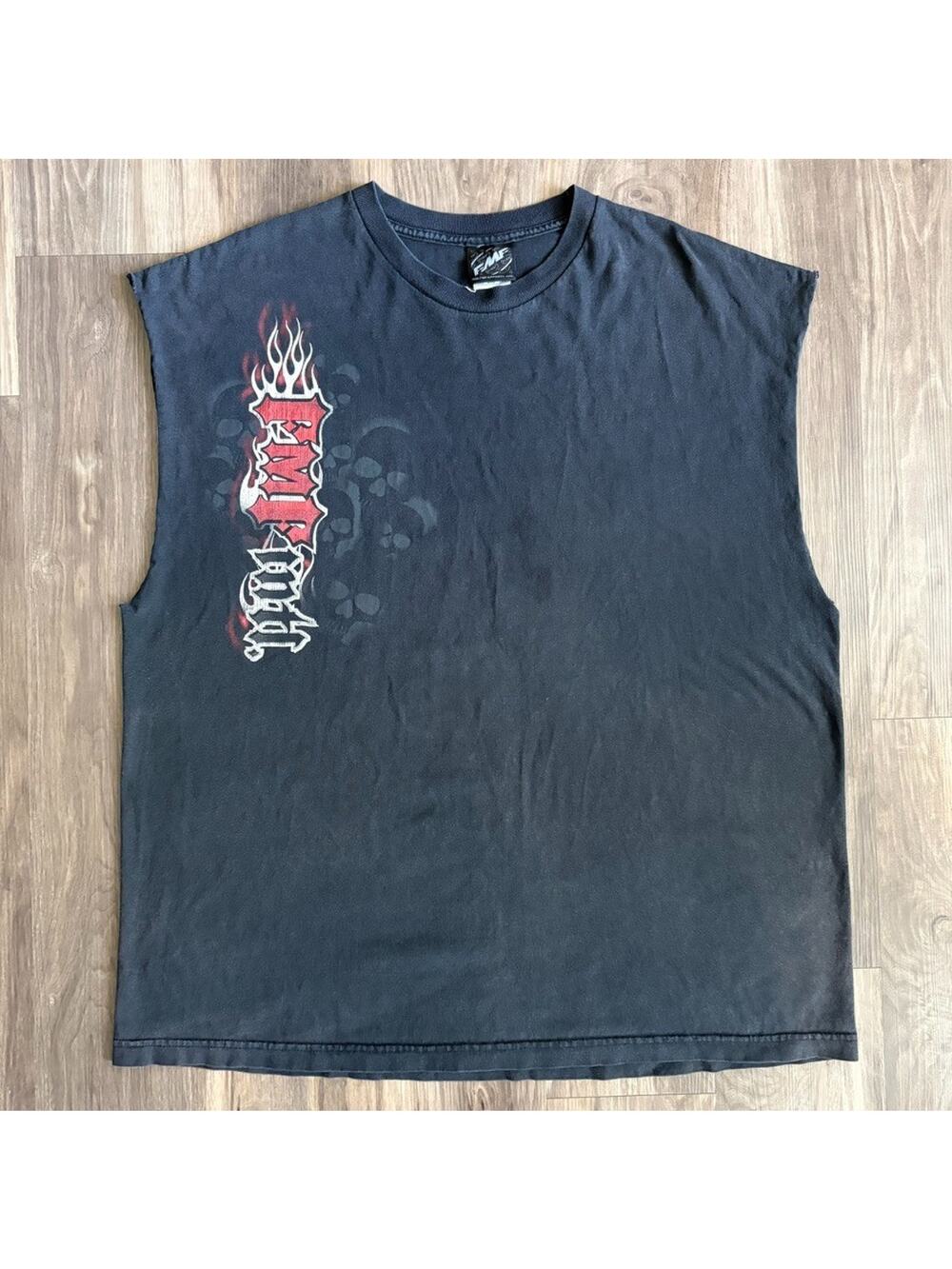 Vintage FMF Flying Machine Factory T-Shirt Men's Size 2XL Faded Motocross Y2K